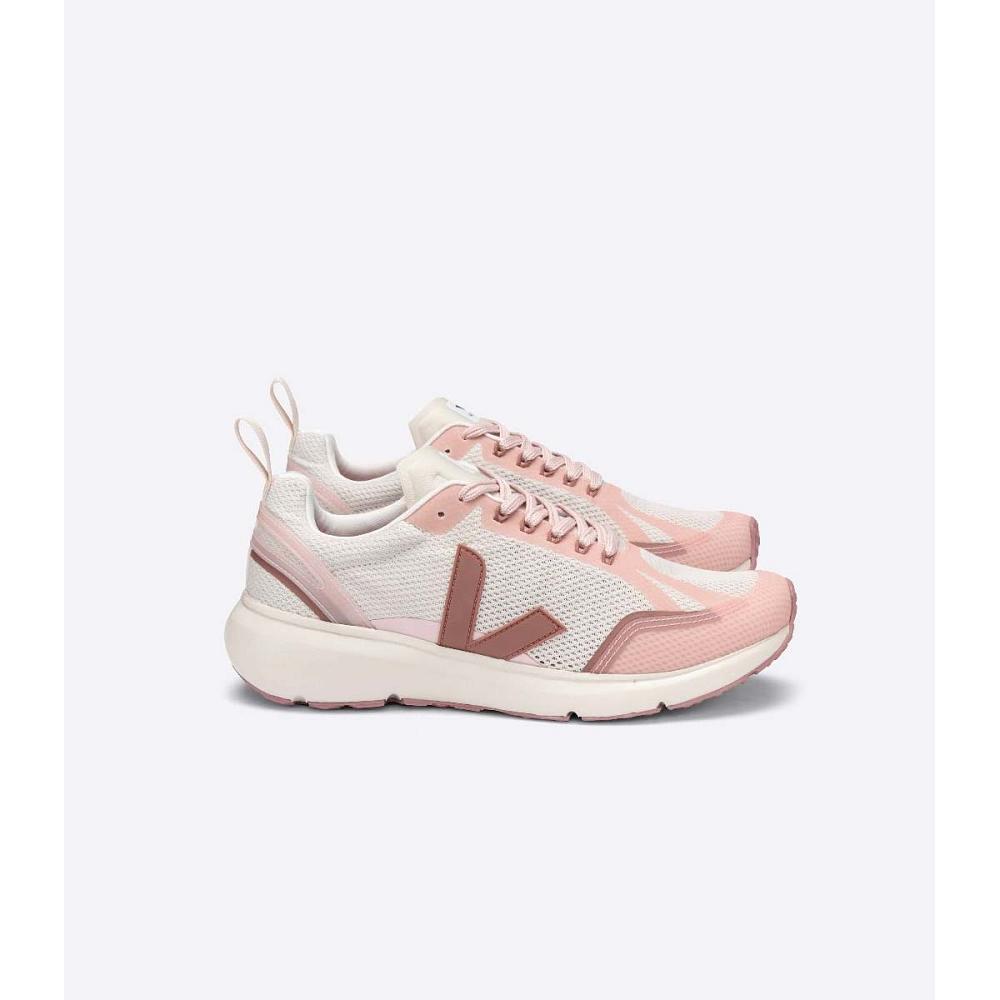 Veja CONDOR 2 ALVEOMESH Cipő Női Beige/Pink | HU 497PJJ